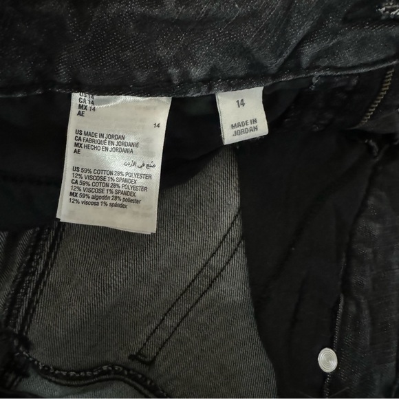 Style & Co Curvy Skinny Leg Jeans Midnight Star Dark Gray Wash NWT - Picture 7 of 9